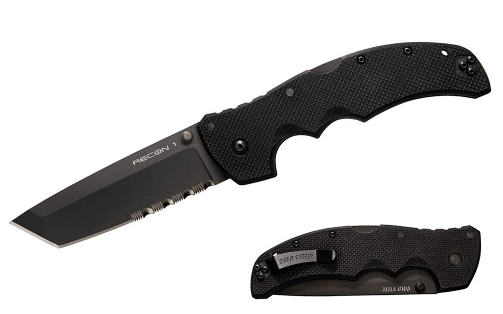 Cold Steel Recon 1 Tanto Point Combo 2010 Model 27TLTH